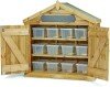 Millhouse Loose Parts Lodge With 12 Clear Tubs