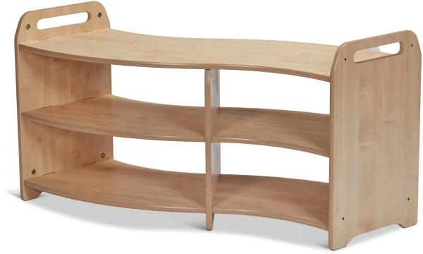 Millhouse Tall S-shape Open Sweep Shelving Unit