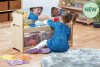 Millhouse Low Sensory Play Unit with 3 Baskets & Mirror Surround