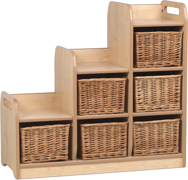 Millhouse Stepped Storage Right Hand with Baskets