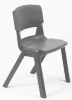 KI Postura+ Classroom Chair - 660mm Height - 8-10 Years - Iron Grey