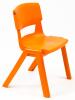 KI Postura+ Classroom Chair - 545mm Height - 4-5 Years - Tangerine Fizz