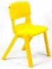 KI Postura+ Classroom Chair - 660mm Height - 8-10 Years - Sun Yellow