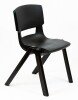 KI Postura+ Classroom Chair - 780mm Height - 11-13 Years - Jet Black