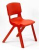 KI Postura+ Classroom Chair - 780mm Height - 11-13 Years - Poppy Red