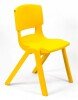 KI Postura+ Classroom Chair - 780mm Height - 11-13 Years - Sun Yellow