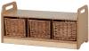 Millhouse Low Level Storage Bench (empty)
